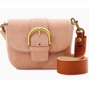 J.Crew Crossbody Buckle Bag in Pink